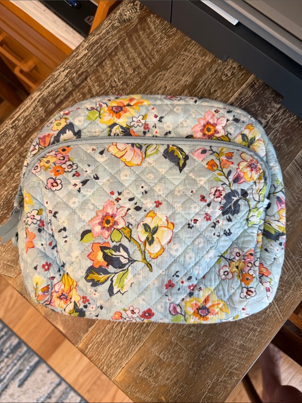Vera Bradley Cosmetic Case in Floating Garden Print
